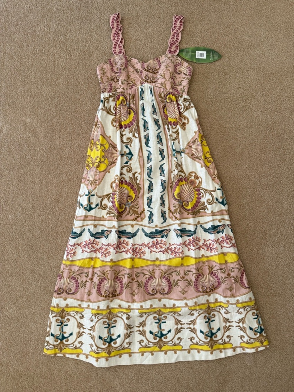 Farm Rio maxi dress size small NWT